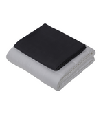 Grey cotton cover with blanket image