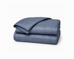 Silver Grey Tencel Weighted Blanket by MysaSleep - Hero View