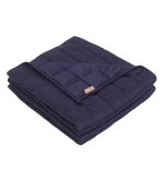 Midnight Blue Cotton weighted blanket