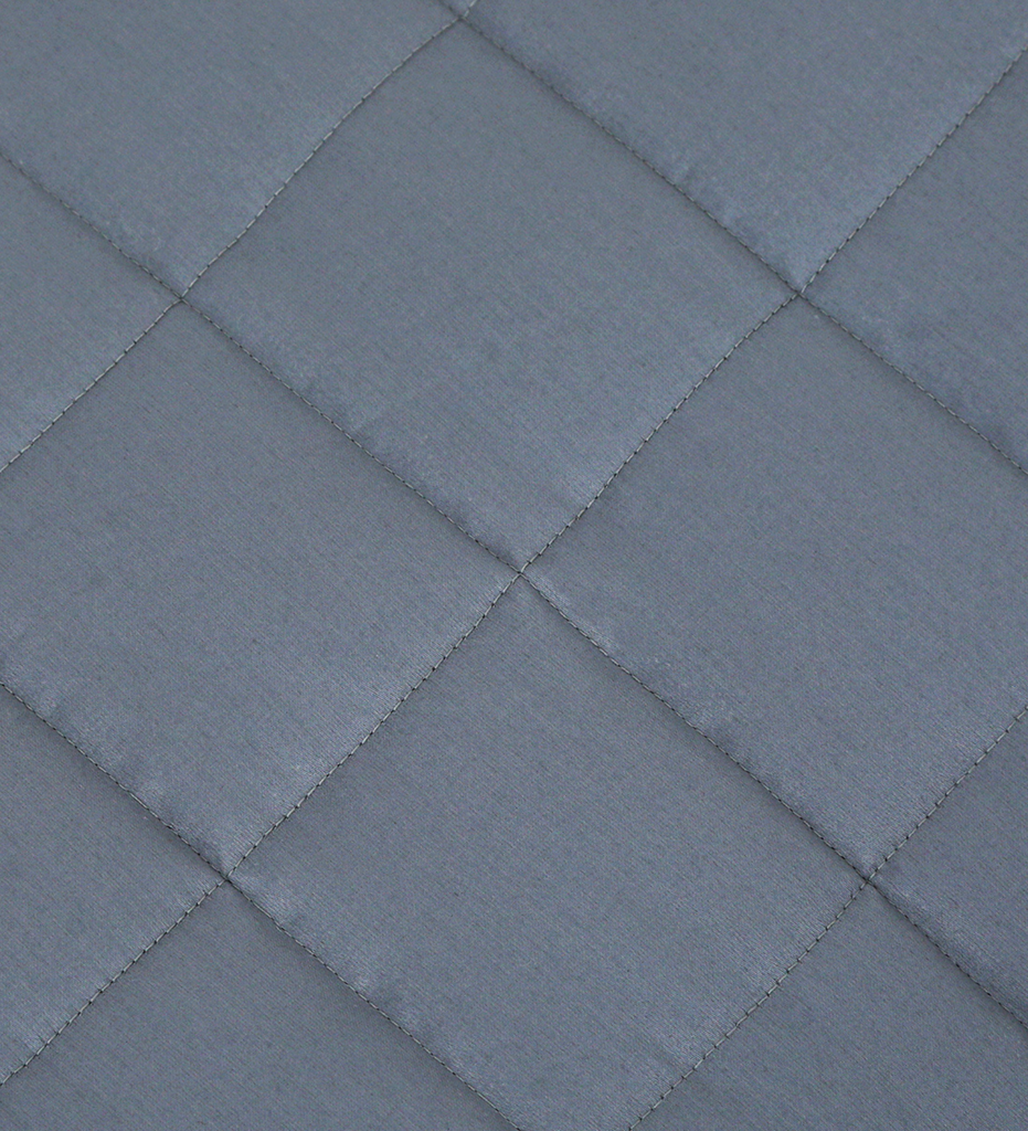 Silver Grey Tencel Weighted Blanket Mysa Weighted Blankets