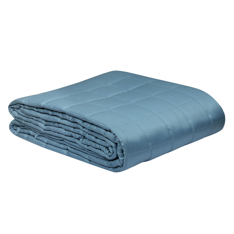 Pastel Aqua - Bamboo Rayon Weighted Blanket