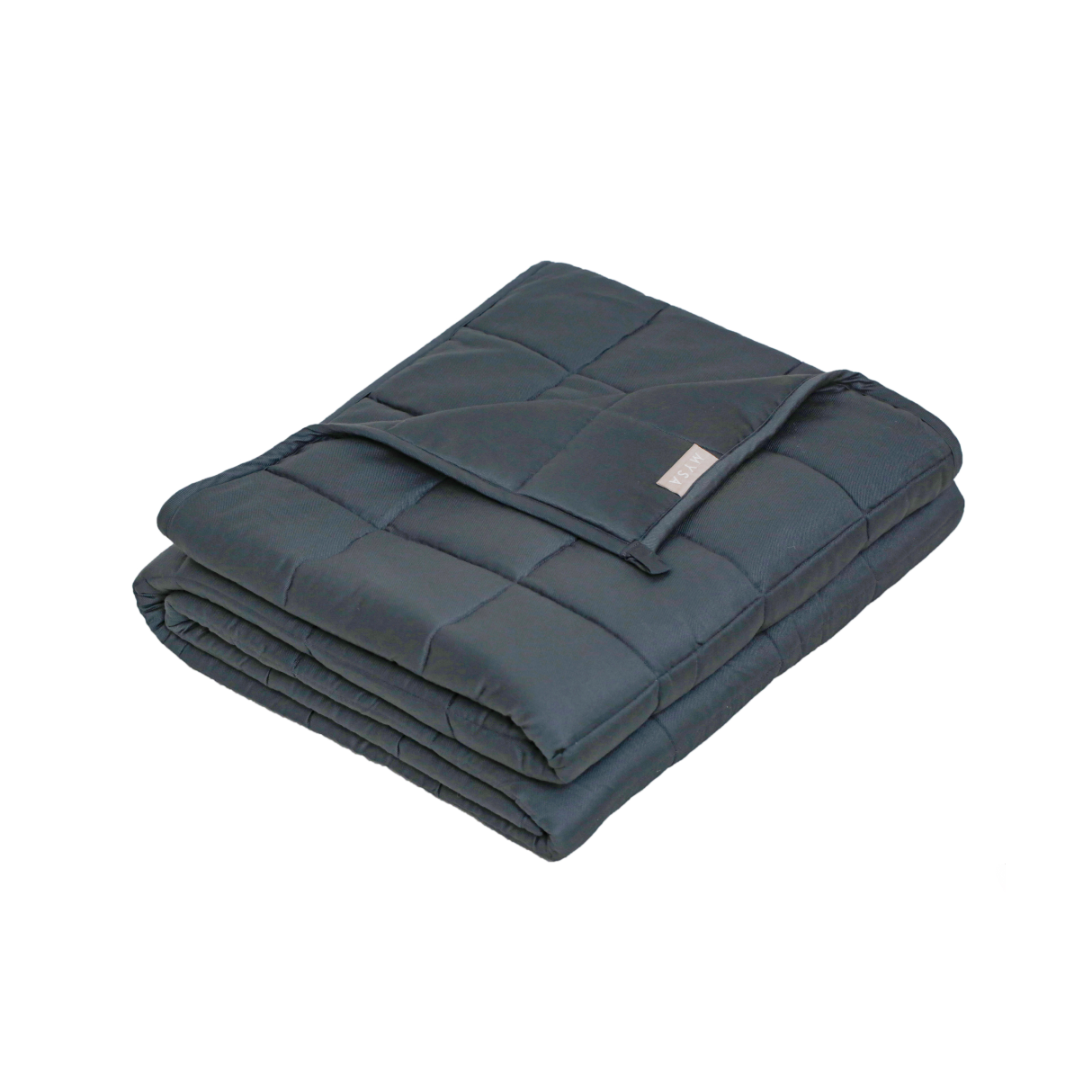 Bamboo Weighted Blanket One Size - (58" x 80")/15lb / Grey / Rayon