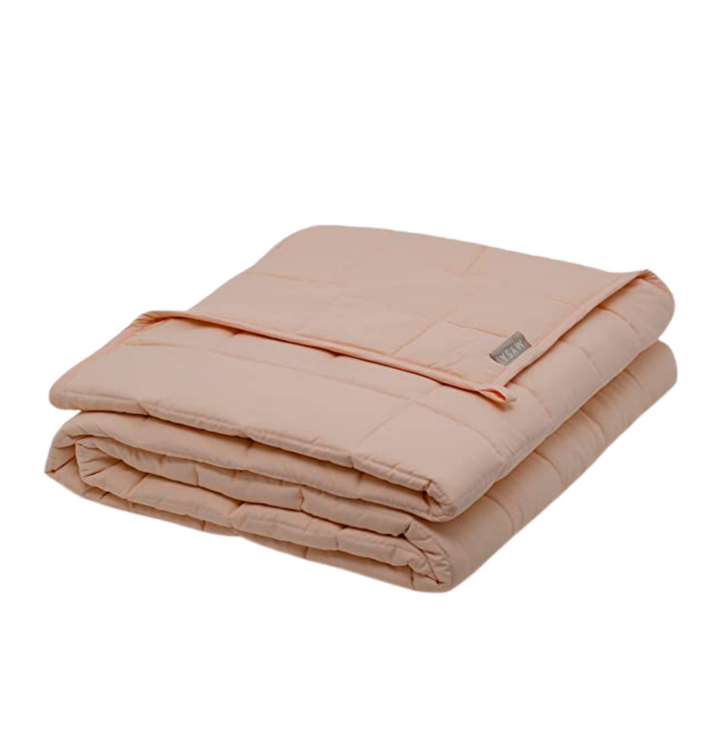 Peach- Microfiber Weighted Blanket