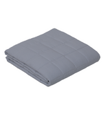 Silver grey Microfiber weighted blanket