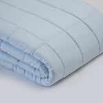 Light Blue Tencel Weighted Blanket for kids