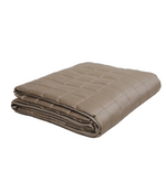 beige Tencel weighted blanket